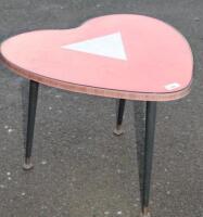 A mid-20thC retro coffee table