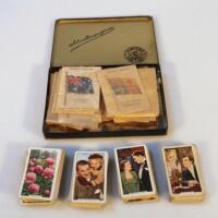 Various cigarette cards and silks