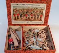 An early 20thC Victory soldier jigsaw