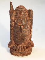 An African carved hardwood figure