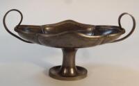 An Old English Knighthood Art Nouveau pewter dish