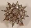 A diamond star brooch - 2