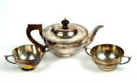 An Art Deco tea set