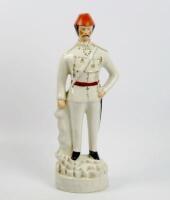 A 19thC Staffordshire figure of General Gordon