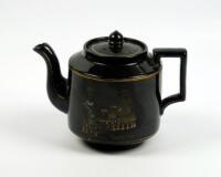 A Tower Tea commemorative teapot commemorating the Royal Wedding of Prince Edward and Alexandra