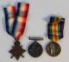 A WWI medal trio
