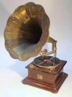 A gramophone