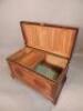 An early 20thC Chinese rosewood blanket chest - 2