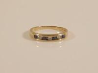 A 9ct gold dress ring