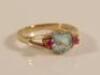 A 9ct gold dress ring