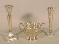 A George VI silver two-handled trophy cup