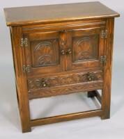 A Bevan Funnell Limited oak side cabinet