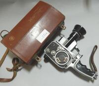 A Bolex 8mm cine camera with zoom