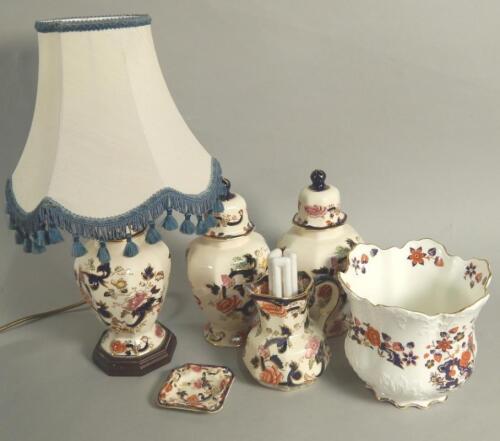 Various items of Mason's Ironstone Mandalay pattern