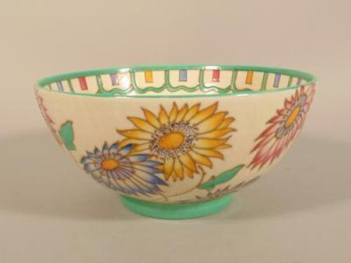 A Bursley ware Charlotte Rhead design bowl