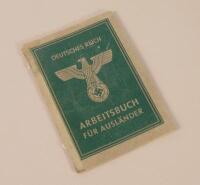 A German Third Reich World War II workers handbook