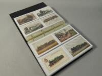 An album containing approximately 180 railway related postcards.