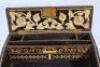 A 19thC porcupine quill ivory and ebonised writing slope - 3