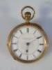 A Edwardian Fattorini ladies pocket watch