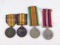 A WWI medal duo