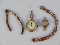 An Edwardian ladies wristwatch