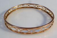 A mid-20thC bangle