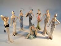 Various My Fair Lady Juliana collection figures