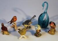 Various Beswick birds