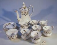 A Royal Albert Brigadoon part coffee service