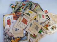 Various cigarette cards