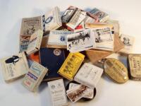 Various cigarette cards