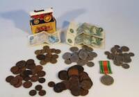 Various pre decimal and other coins