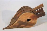 A set of early 20thC oak bellows