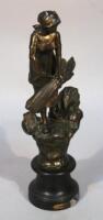 An early 20thC spelter figure