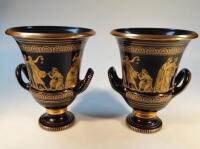 A pair of Spyropoulos Grecian style urns