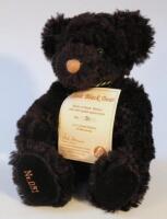 A Hermann black mohair Teddy bear