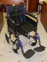 An Excel folding wheelchair