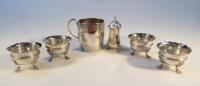 A George V silver tankard