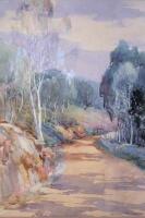 D Scott Murray (1866-1935). Tree lined path