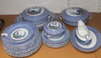 A Coronaware Chantilly part dinner service