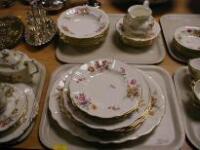 Royal Crown Derby "Derby Posies" dinner service comprising two oval meat