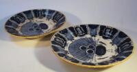 A pair of Dutch Delft chargers