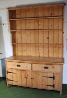 A reclaimed pine dresser