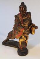 A Japanese bronze figure