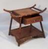 A Japanese rosewood side table - 2