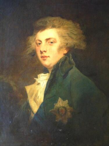 After Sir Joshua Reynolds P.R.A - by Reginald Grenville Eves R.A. A portrait of George IV when Princ