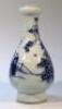 A 19thC Chinese blue and white porcelain vase - 4