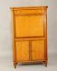 A French Kingwood and marquetry secretaire abattant