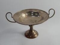 An Edward VII silver tazza