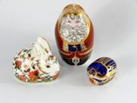 Royal Crown Derby paperweights